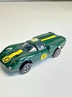 Vintage 1968 Hot Wheels Redlines Lola GT70 Enamel Green