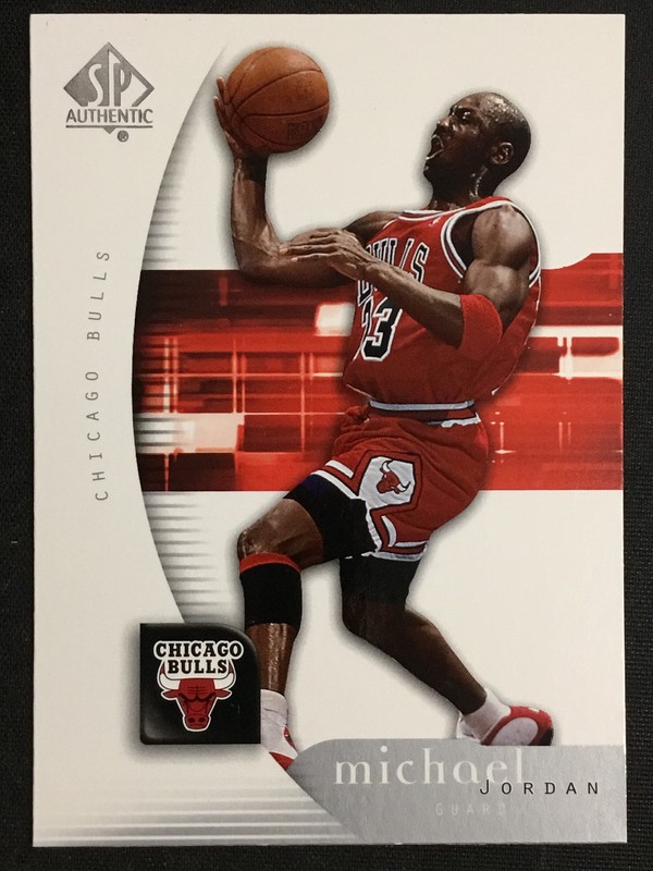 2005-06 SP Authentic #12 Michael Jordan Chicago Bulls MINT NO RESERVE!