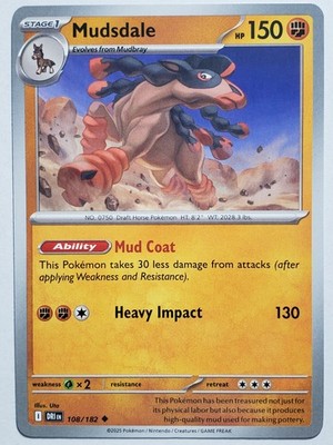 mudsdale pokemon card value Mudsdale
