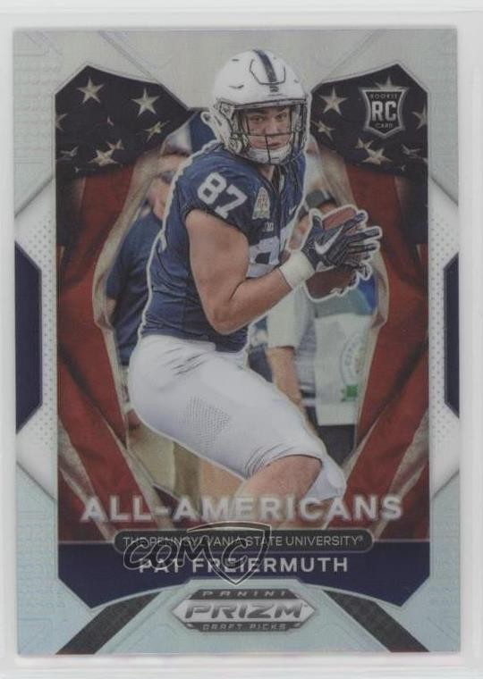2021 Panini Prizm Draft Picks All-American Silver Pat Freiermuth Rookie RC 0tj0