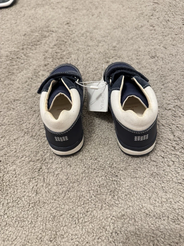 Geox Baby-Boy's Toddler Синие прогулочные кроссовки размер 8.5 - Изображение 3 из 4