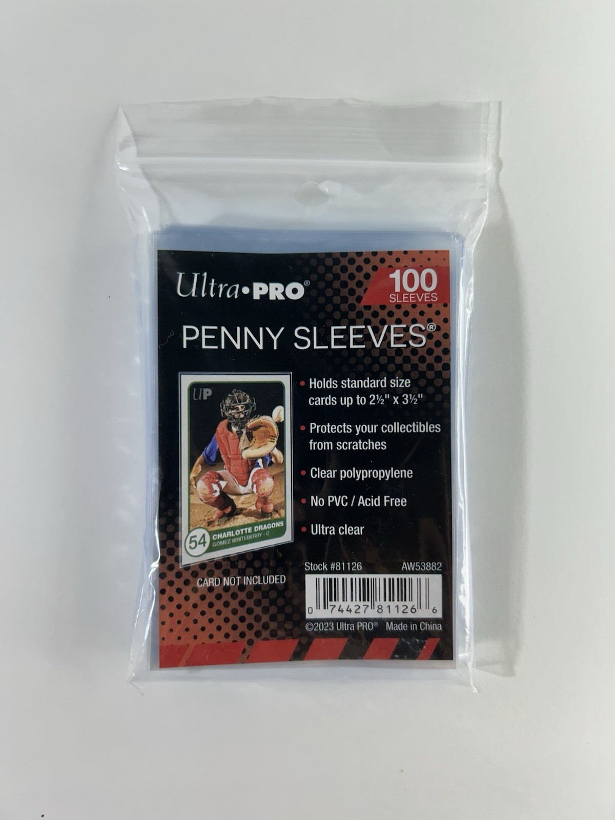 Ultra Pro Penny Sleeve Fumdas Para Cartas
