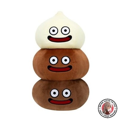 NEW Smile Slime Plush Toy M Chocolate Tower