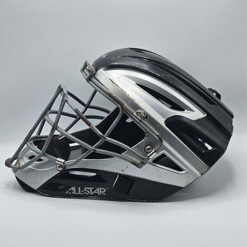 All-Star MVP4000 Adult Catcher Umpire Helmet Size 7 - 7 1/2" I-Bar Vision - Picture 3 of 11