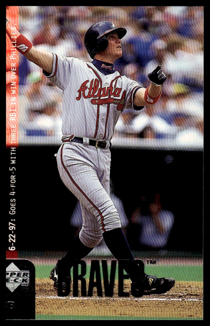 1998 Upper Deck #300 Chipper Jones