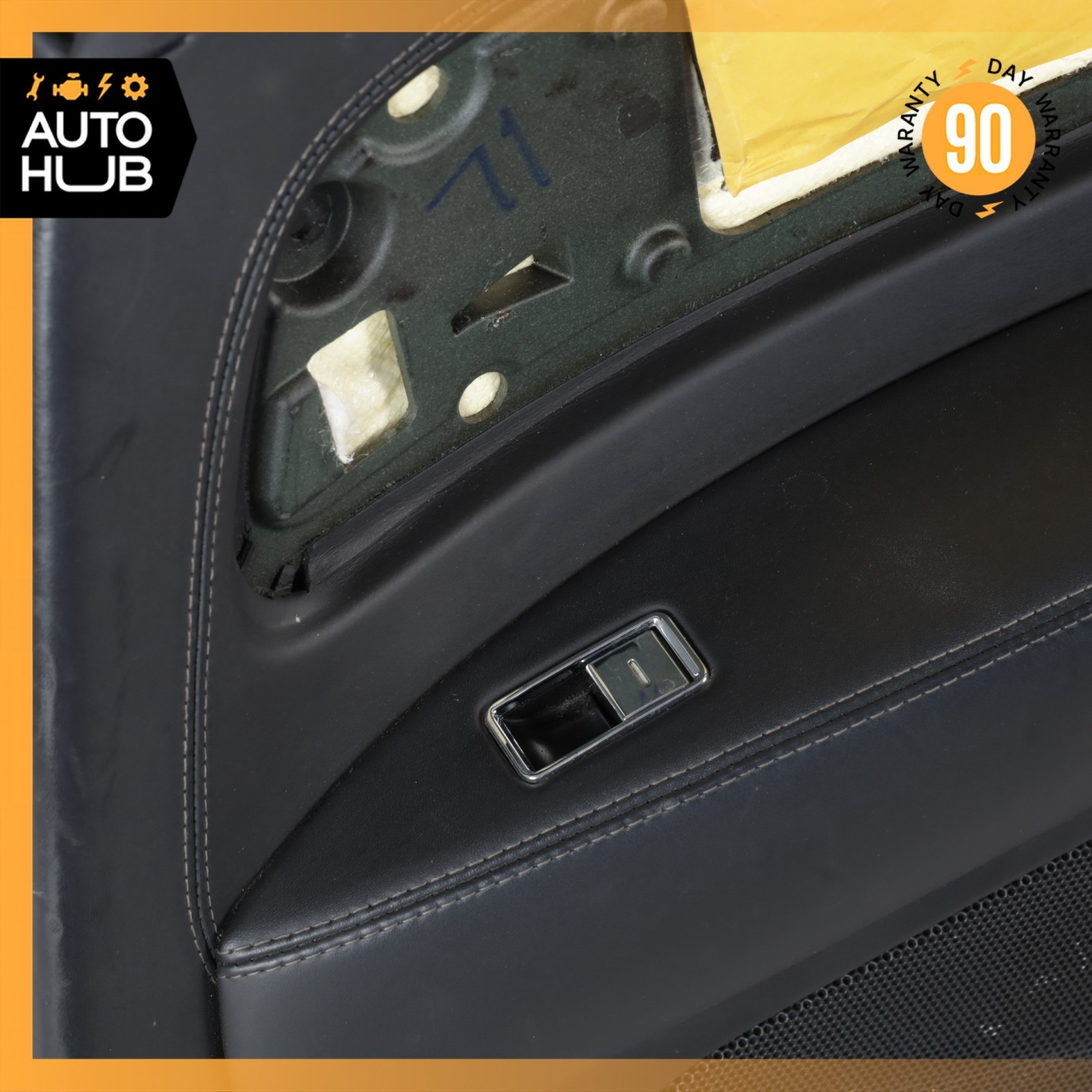 07-11 Bentley Continental GTC Rear Right Side Interior Door Panel OEM