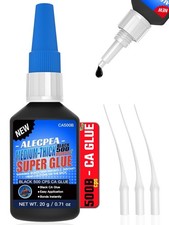 20g Black Medium-Thick CA Glue 500 CPS ,Premium Black/500CPS, 20g/1Pack