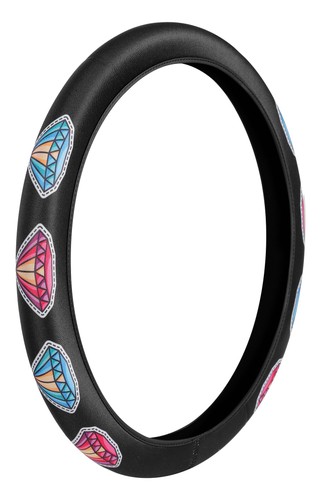 Protector 2 in 1, coprivolante elasticizzato in poliestere - nero 33146