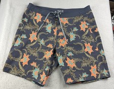 Roark Passage Series Batavia Batik Men  s Boardshorts Swim Drawstring W34 L9