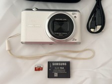 Samsung WB350F 16.3mp Digital Camera 21x Zoom - battery, charger, SD card Works