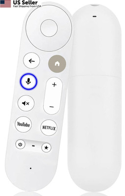 NEW Replacement Voice Remote Control for Chromecast-Google-TV 4K/ HD, black 