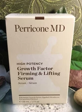 👍PERRICONE HIGH POTENCY GROWTH FACTOR FIRMING LIFTING SERUM 2 Oz