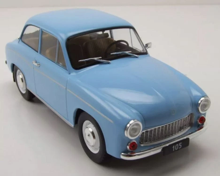 WHITEBOX, SYRENA 105 1975 Blu, 1/24, WBXWB124218 - Immagine 2 di 3