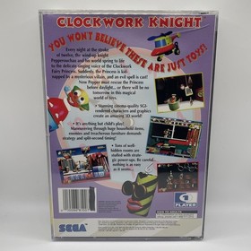 Clockwork Knight (Sega Saturn, 1995) CIB W/ Reg. Card TESTED / Broken Case