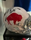 Steve Tasker Autographed Helmet Throwback