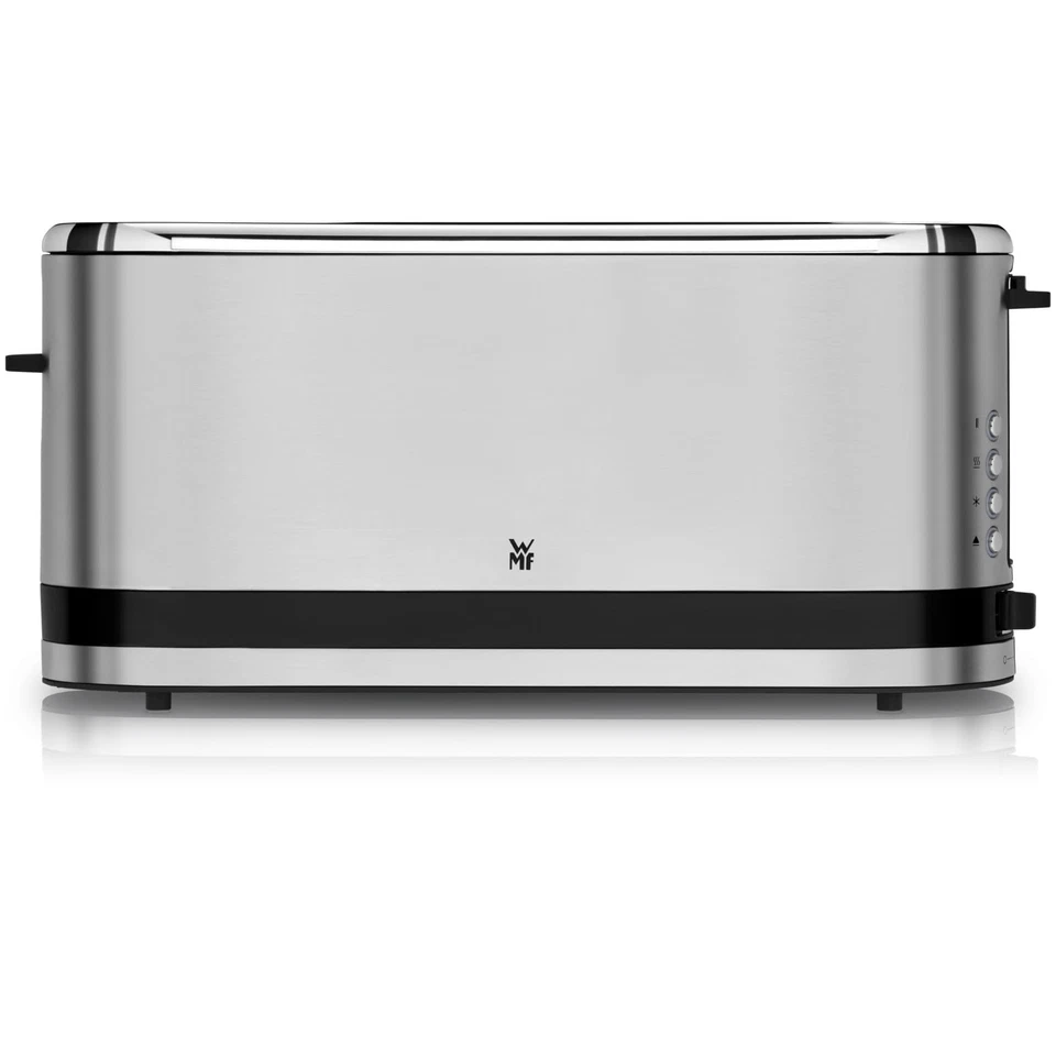 Küchenminis Toaster Langschlitz mit Brötchenaufsatz 2 Scheiben XXL Bagel-Funk... - Bild 4 von 4