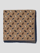 NEW ISAIA MULTICOLOR SILK POCKET SQUARE ONE SIZE I326