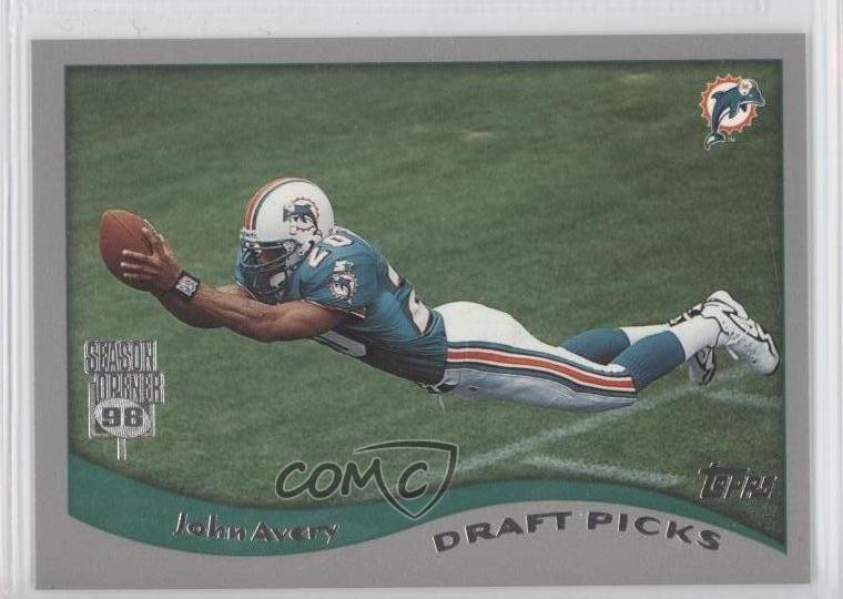 1998 Topps Season Opener Draft Picks John Avery #8 Rookie RC 0t6