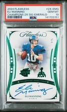 2024  FLAWLESS CHAMPIONS SIGNATURES ELI MANNING EMERALD 2/5