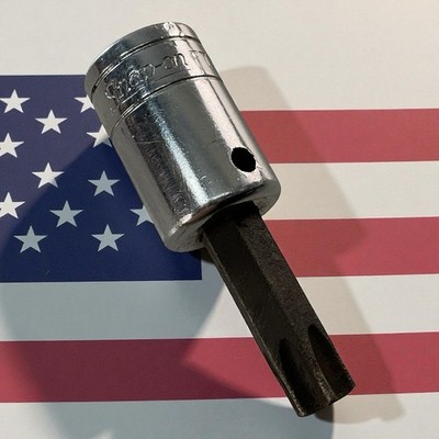 Snap On Tools FTX50A T50 Torx Bit Socket Driver 3/8'' Drive Chrome Hand Tool USA