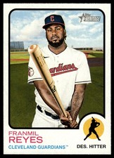 2022 Topps Heritage Franmil Reyes Cleveland Guardians #364