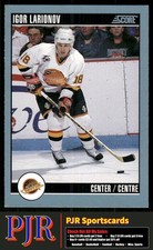 Igor Larionov 1992-93 Score Canadian #58 Vancouver Canucks