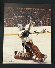 Boston Bruins Gerry Cheevers Autographed 8x10 Photo