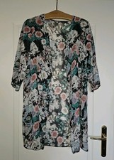 offener Chiffon Cardigan, ca. Gr. 46