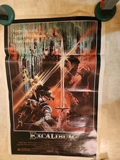 Excalibur (1981) Original Movie Poster NSS 8100 29 Folded One-Sheet Vintage