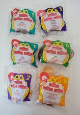 Lot of 6 NIP 1998 McDonald's Happy Meal The Lion King 2: Simba's Pride Toys