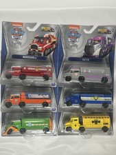 Paw Patrol Big Truck Pups True Metal Set Of 6 Chase Rocky Rubble Skye Marshall