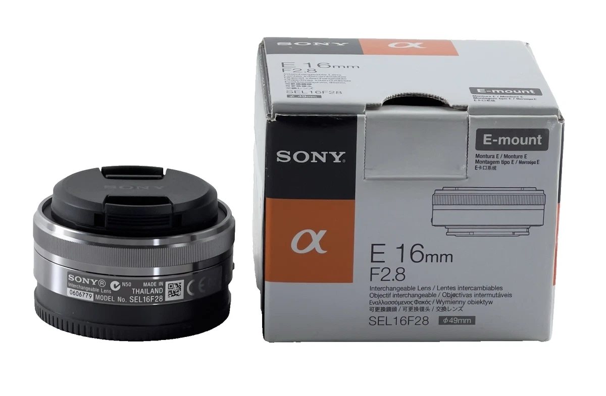 Sony E-mount 16mm Focal Fixed/Prime Camera Lenses for sale | eBay