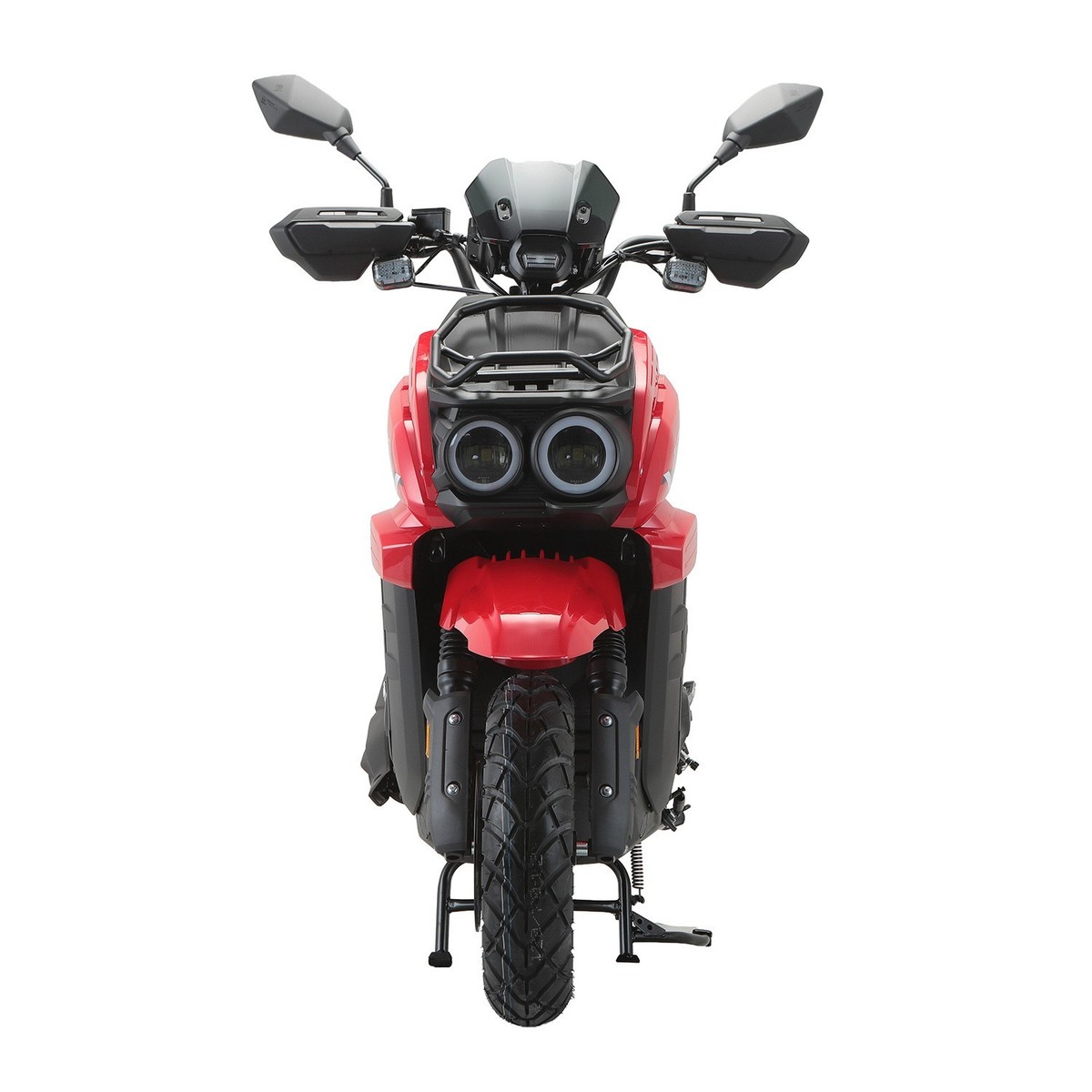 X-PRO Tank 200 Gas Scooter Adult Moped with 12