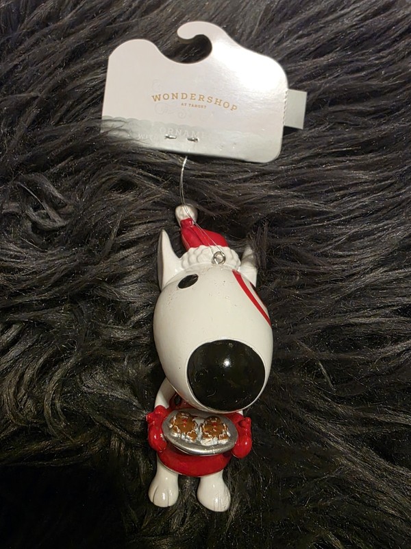 2025 4.5" Resin Bullseye Christmas Dinner Tree Ornament Wondershop Decor Holiday
