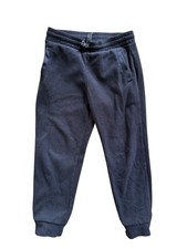 Athletic Works Girl  s S/CH 6-6x Comfortable Black Sweatpants