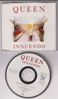 Queen   Innuendo / Under Pressure (feat.David Bowie) - 3 Track Maxi CD 1991
