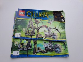 LEGO LEGENDS OF CHIMA: Spynlin's Cave 70133, 100% Complete with BA + BOX