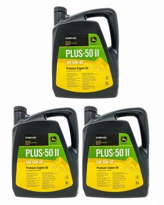 15l John Deere Plus 50 II 15W-40 E9 Motoröl ACEA E7 E9, API CI-4 CK-4 SJ SL SM