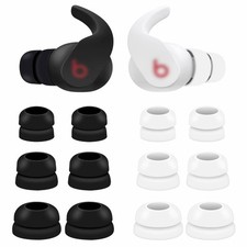 6 Pairs Double Flange Ear Tips for Beats Fit Pro and Studio Buds