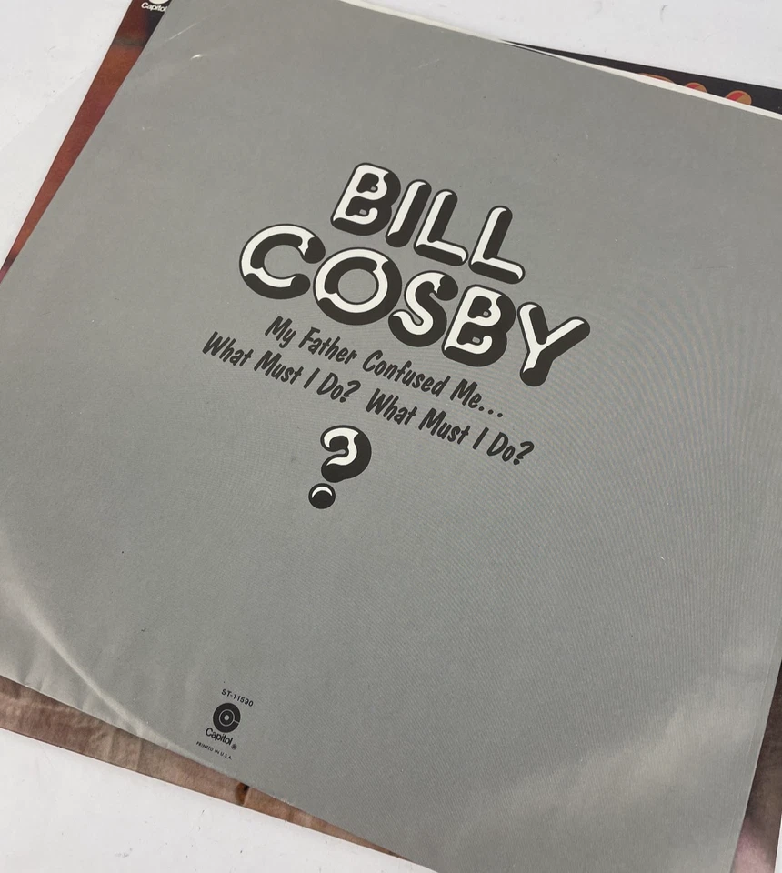 Bill Cosby - My Father Confused Me.. What Must I Do? Lp ST11590 Vinyl 1977 US - Image 4 of 4