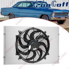 Aluminum Shroudfan Fits 1962-1967 66 Chevrolet Chevy Ii Nova Ss New