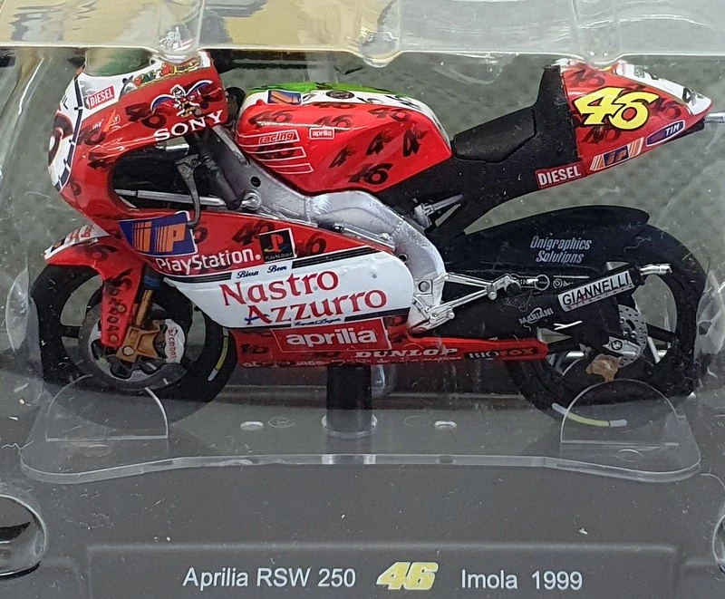 Altaya 1/18 Scale FFR33 - Aprilia RSW 250 #46 Valentino Rossi Imola 1999 - Image 2 of 2