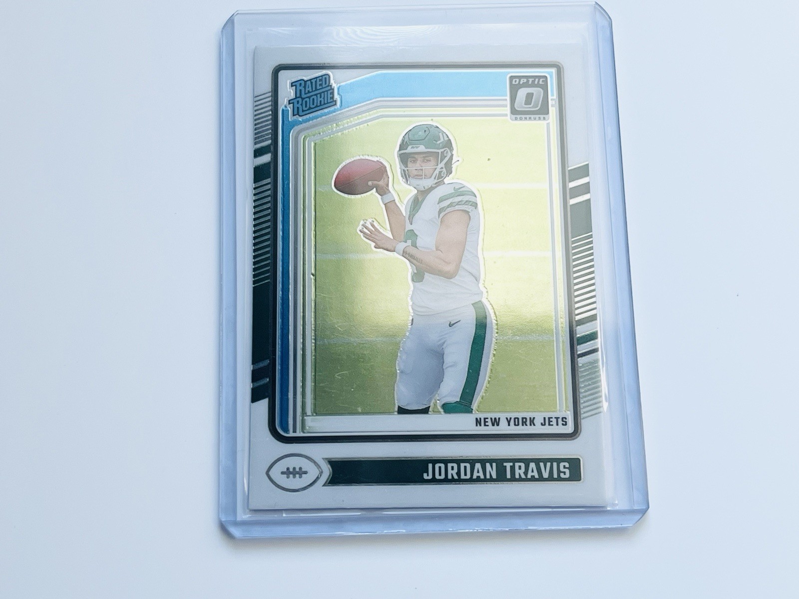 2024 Panini Donruss Optic Rated Rookie Jordan Travis #260 Holo Prizm RC