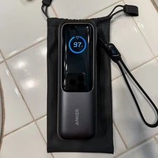 Anker 25000mAh Power Bank Triple 165W USB-C Ports Built-in Cables for Mac/iPhone