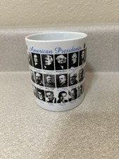 Presidents Of The United States of America 1789-2001 Washington-Bush Coffee Cup