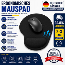 Mauspad Ergonomisch Handballenauflage Silikon...