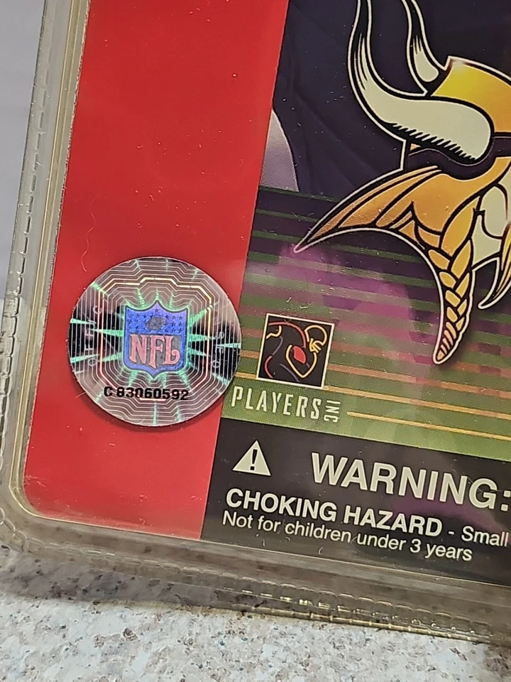 De colección 2001 McFarlane NFL Minnesota Vikings Randy Moss #84 Serie 1 LEER Foto 4 de 4