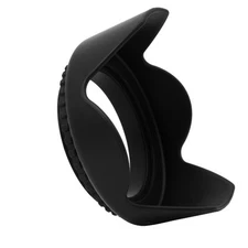 58mm 58mm Screw Mount Petal Crown Flower Shape Lens Hood Shaded