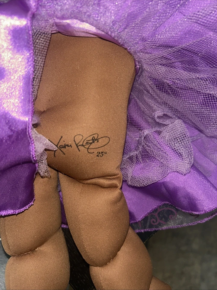 Кукла Cabbage Patch Kids ограниченный выпуск. 25-я годовщина афроамериканка No2 - Изображение 2 из 4