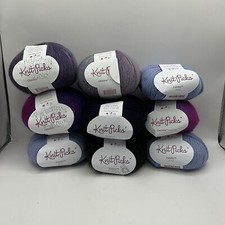 Knit Picks Yarn Set Of 9 Different Colored Yarns Each 231 Yards